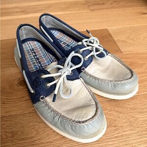 Sperry Authentic Original Boat Shoe Men’s 9 Regular Blue/ Grey Colorblock